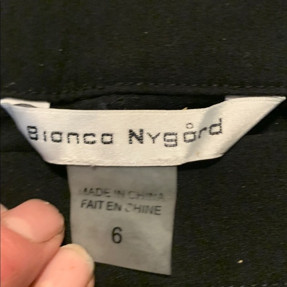 Black Ruched Pants - Picture 4 of 4